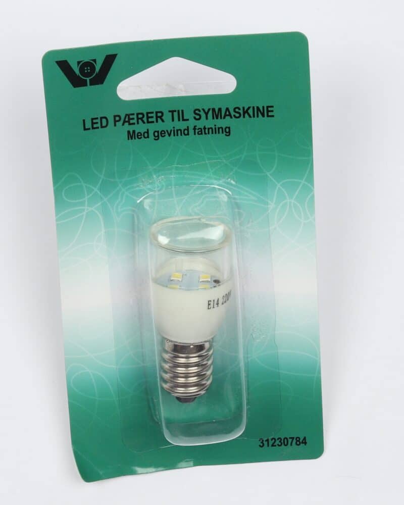 LED pære m. skruefatning -