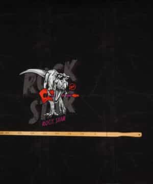T-rex spiller guitar - French Terry rapport - Swafing