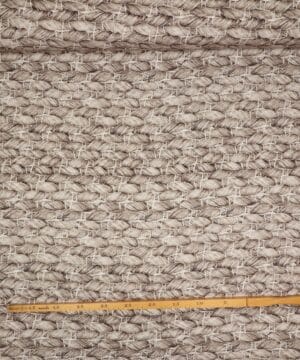 Mønster i brune/beige nuancer - Viskose Jersey - Info mangler