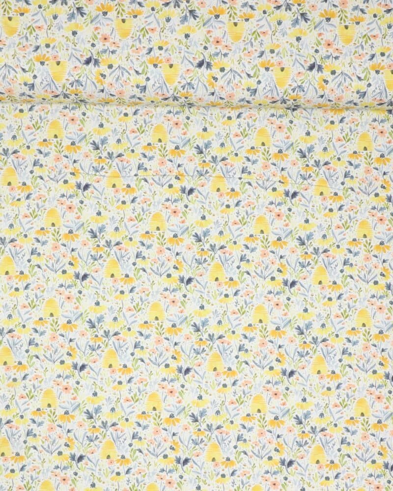 Stella, blomster, bier og bikuber - Patchwork - Dear Stella