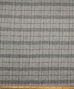 Tern, sort/lysegrå/rust/hvid - Viskose/polyester - Info mangler