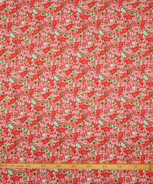 Peppermint candy, juleslik - Patchwork - Northcott