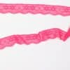 Elastisk blonde, pink - 35 mm -