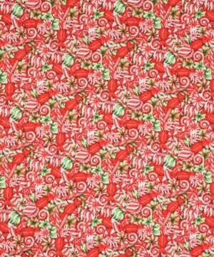 Peppermint candy, juleslik - Patchwork - Northcott
