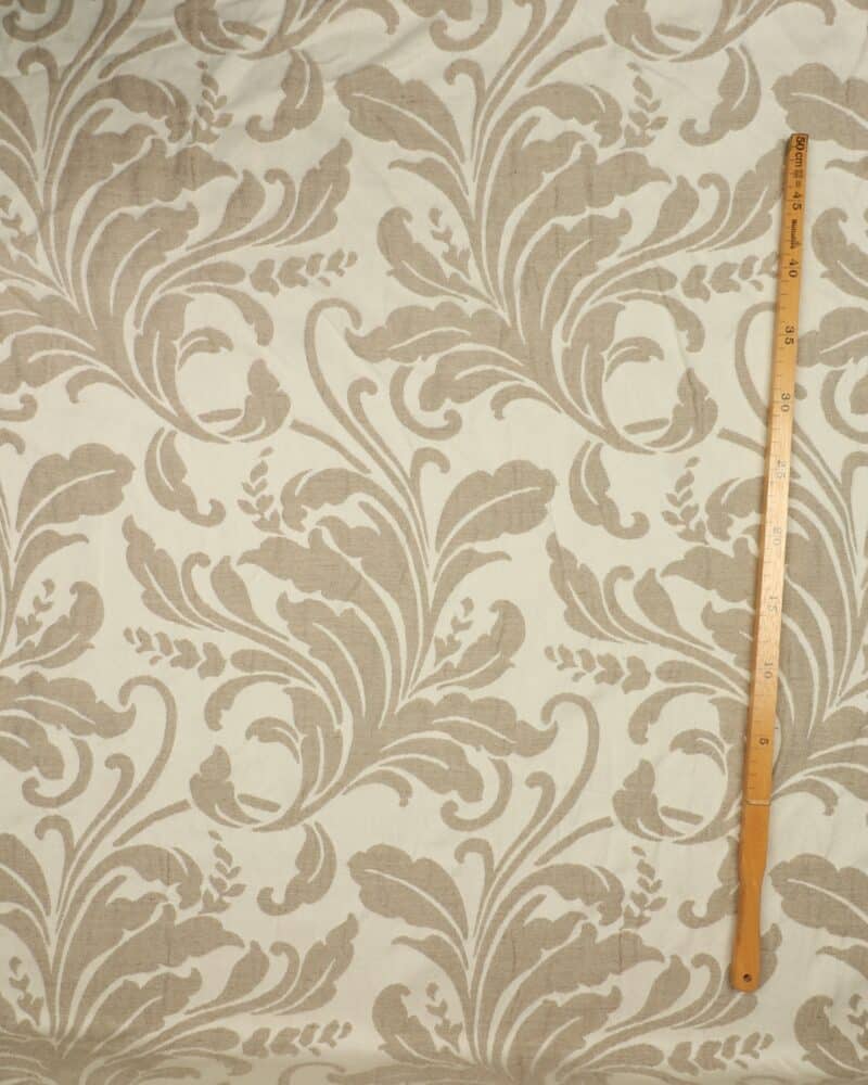 Mønster i beige/offwhite - Info mangler