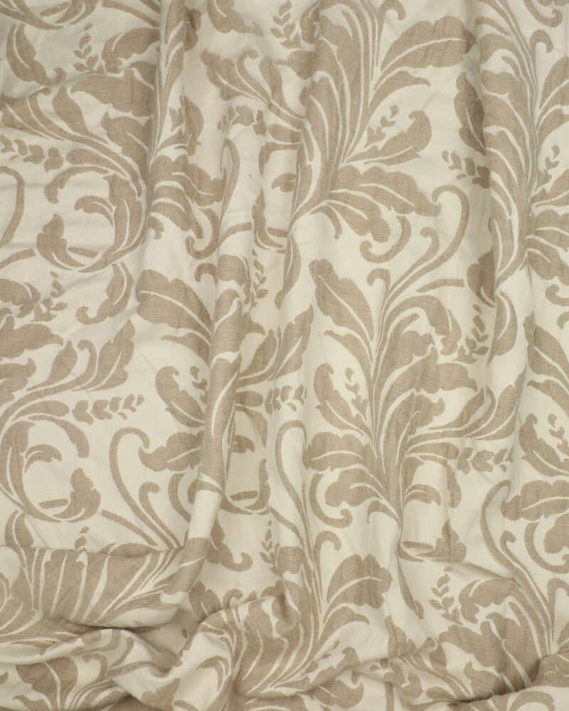 Mønster i beige/offwhite - Info mangler