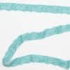 Elastisk blonde, lys petrol - 30 mm -