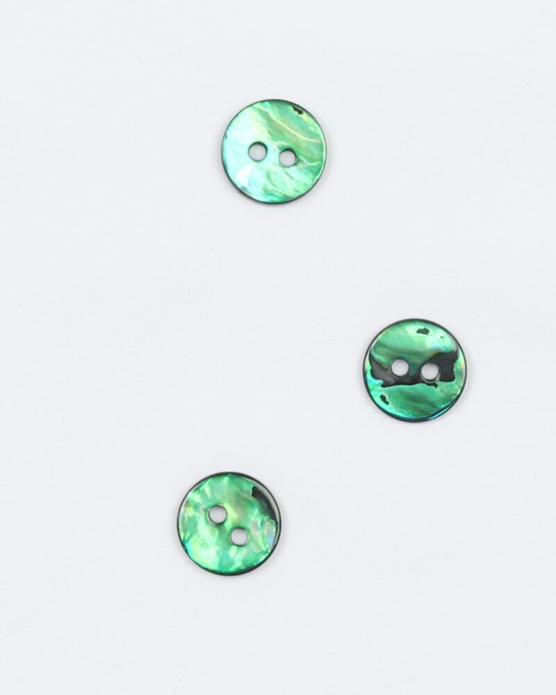 Grøn - Perlemor 11 mm -