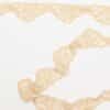 Elastisk blonde, beige - 50 mm -