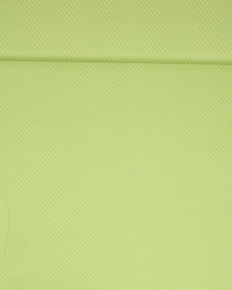 Småmønstret grøn - Jersey - Stoffabrics