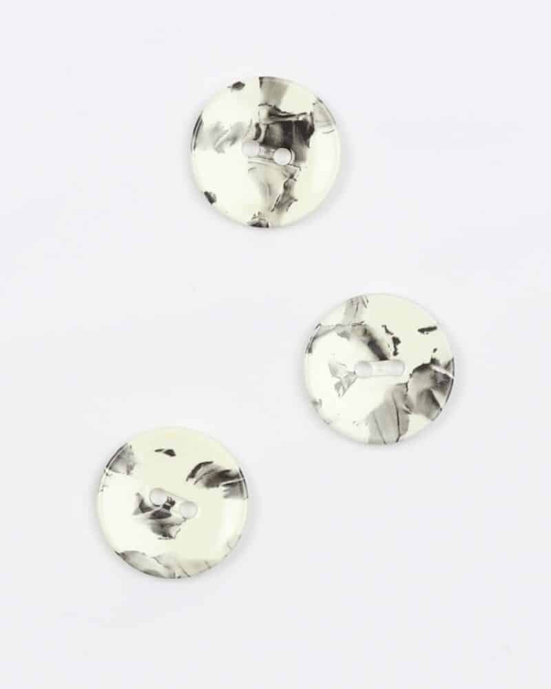 Offwhite, grå, sort - 23 mm -