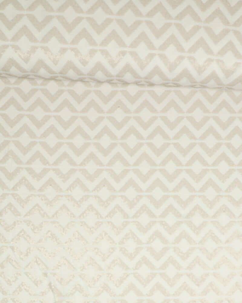 Pallietter, hvid - Jersey (polyester, viskose, acryl) - Info mangler