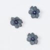 Blå blomst - 18 mm -