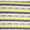 Grå, sort, offwhite og gul - Jersey - Stoffabrics