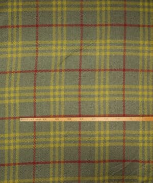 Tern, vissengrøn/lime/rød - Uld/polyester - Info mangler