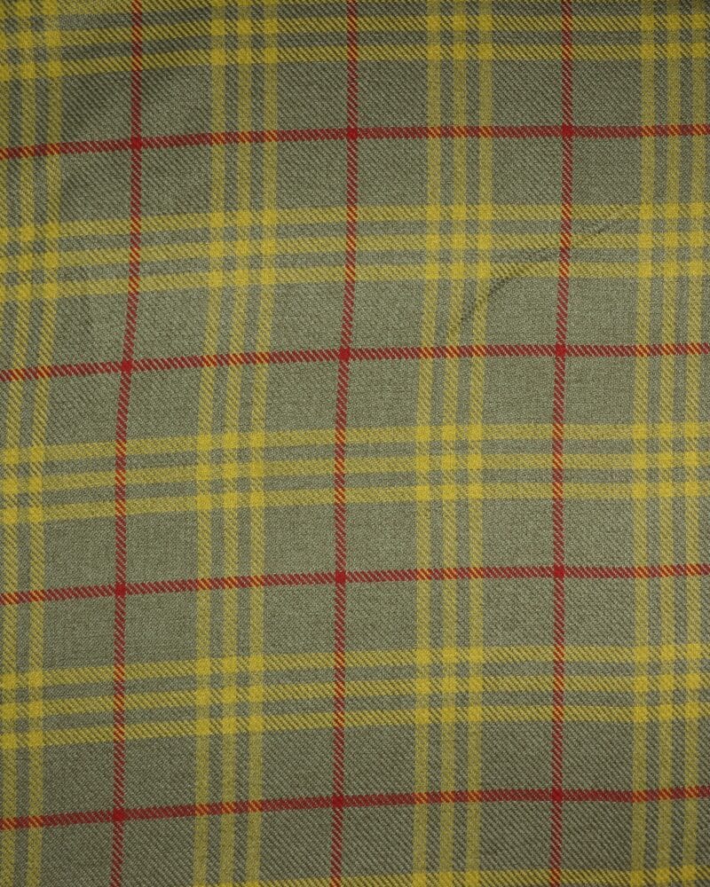 Tern, vissengrøn/lime/rød - Uld/polyester - Info mangler