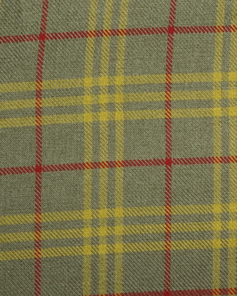 Tern, vissengrøn/lime/rød - Uld/polyester - Info mangler