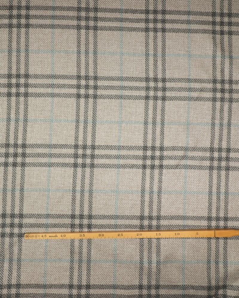 Tern, sand/grå/lyseblå - Uld/polyester - Info mangler