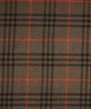 Tern, brun/mørkebrun/orange - Uld/polyester - Info mangler