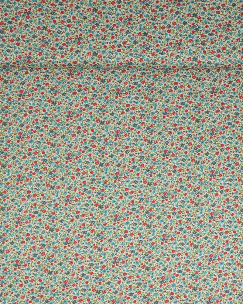 Småmønsteret på offwhite bund - Bomuld fra Liberty - Liberty Fabrics