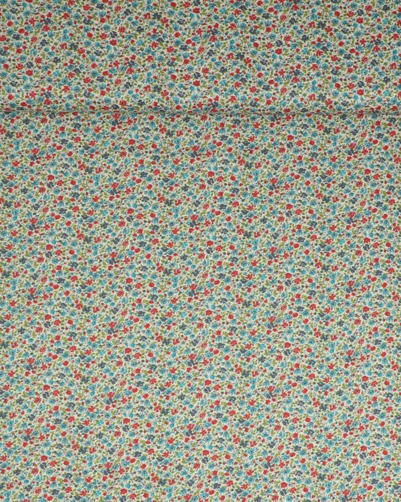 Småmønsteret på offwhite bund - Bomuld fra Liberty - Liberty Fabrics