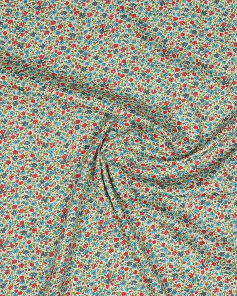 Småmønsteret på offwhite bund - Bomuld fra Liberty - Liberty Fabrics