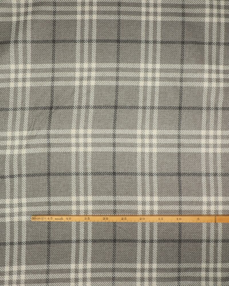 Tern, lysegrå/grå/offwhite - Uld/polyester - Info mangler