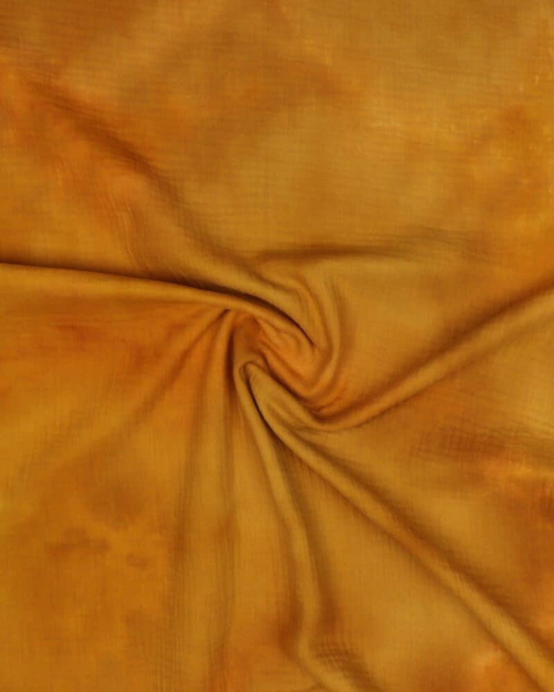 Karry batik - Double Gauze blestof/musselin stof - Swafing