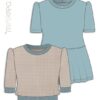 Retro T-shirt str. 34-50 - Minikrea 70270 -