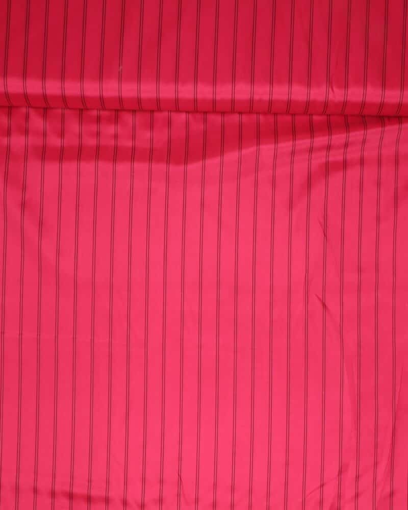 Acetat foer - Pink m. sort stribe - Info mangler