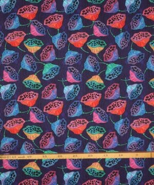 Store frøkapsler - Patchwork - Stoffabrics