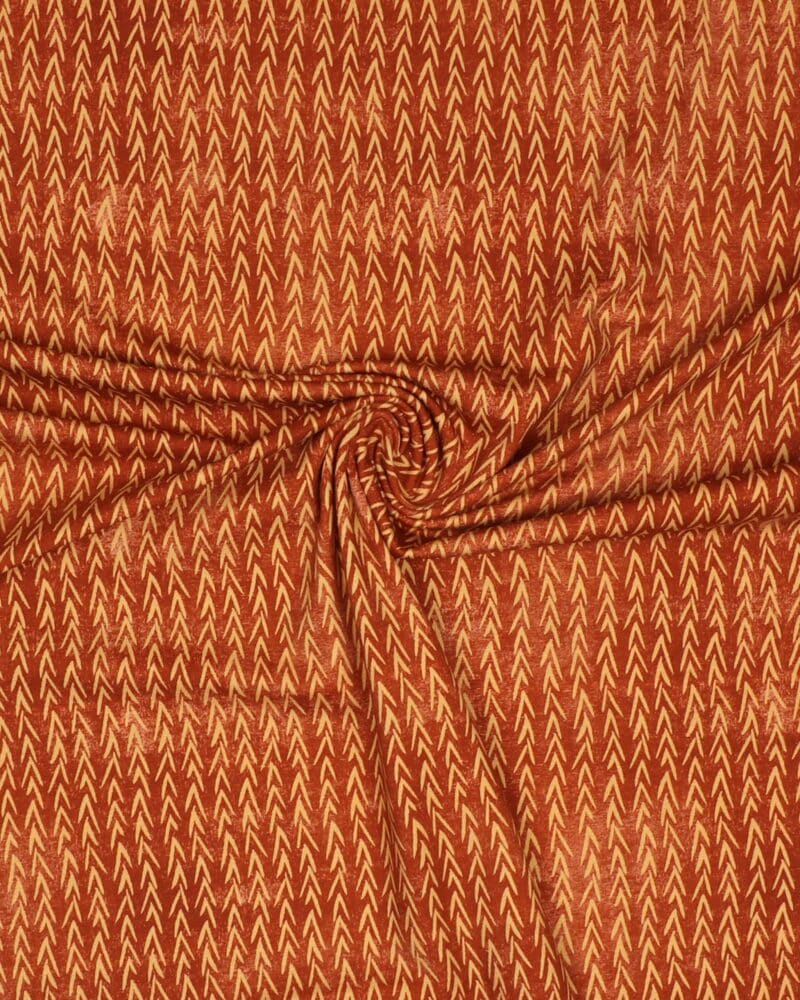 Natural stamp, dyrespor - Jersey - Swafing