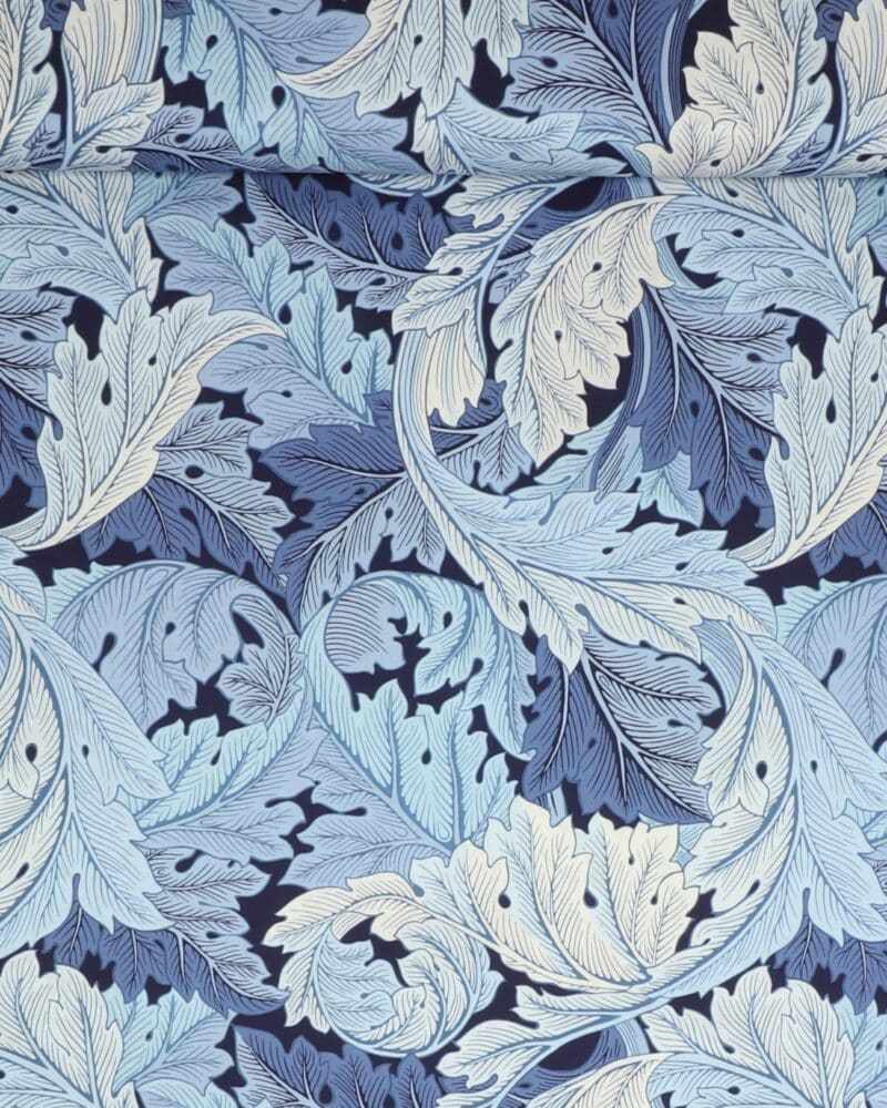 The Spirit To Create, akantus i blå farver - Patchwork - Free Spirit