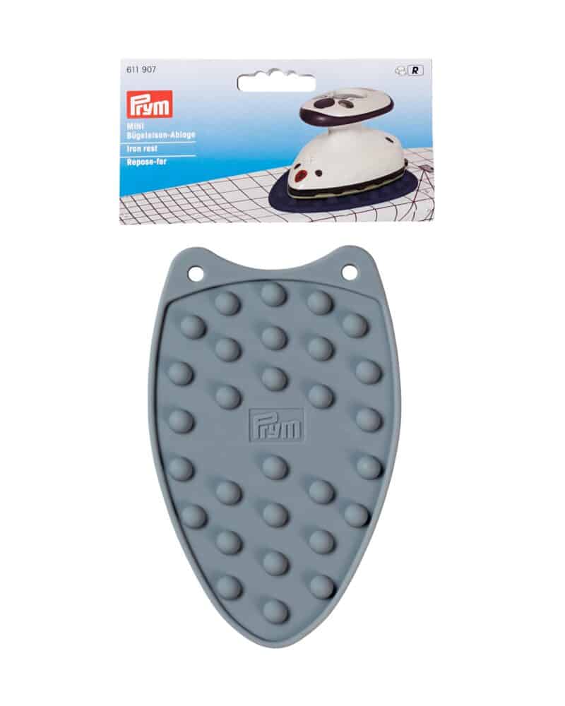 Siliconepad til Prym mini dampstrygejern, grå 15x10 cm - Prym