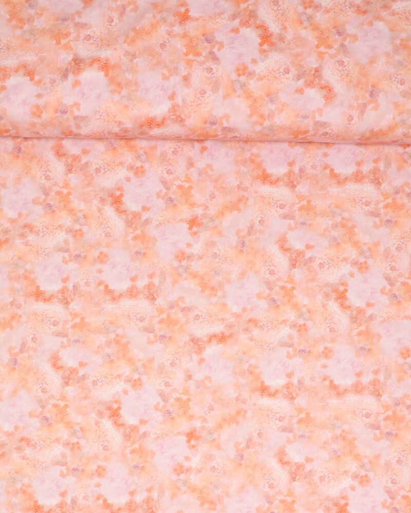 Landscabe Texture, rosa og orange farver - Patchwork - Michael Miller Fabrics