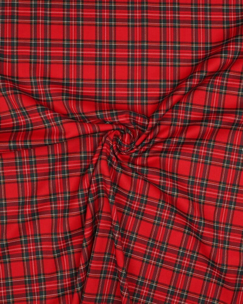 Klantern, rød - Viskose/polyester/elastan - Info mangler