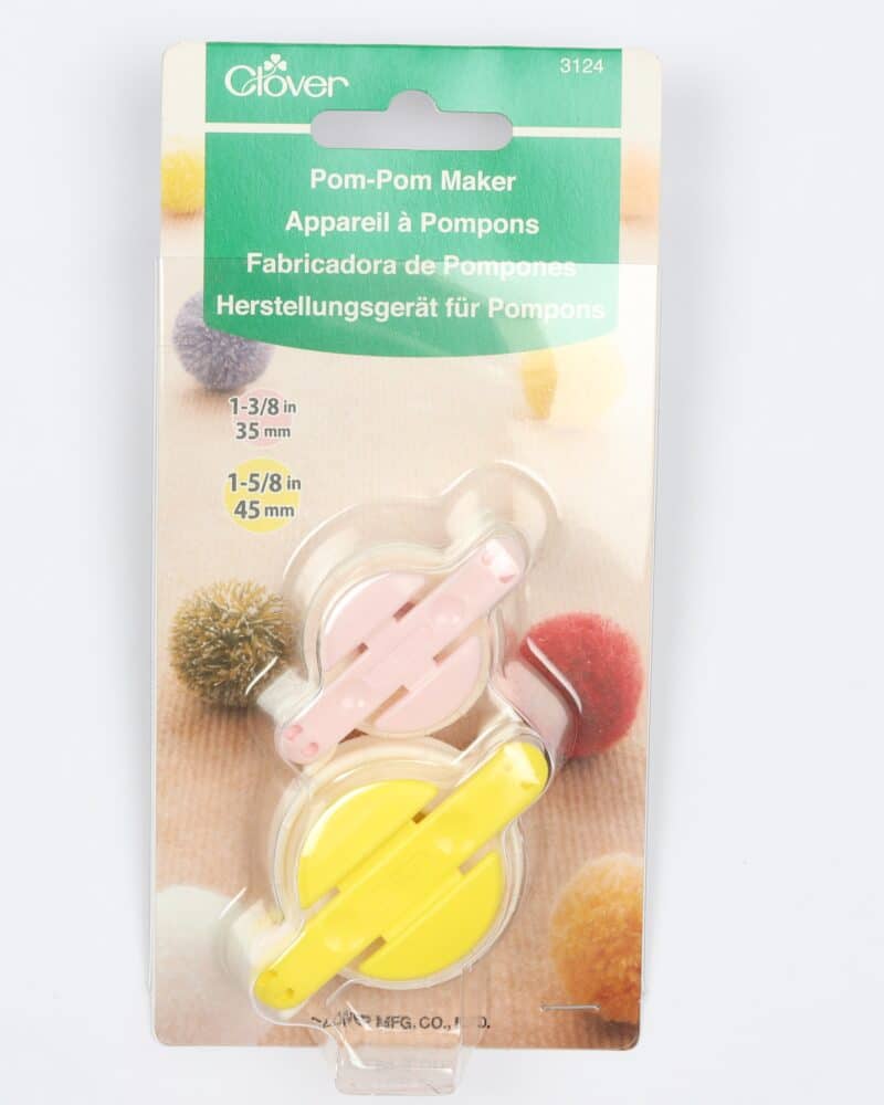 Pom-pom maker fra Clover, 2 størrelser -