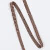 Sort, offwhite, orange 10 mm snøre -
