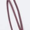 Sort, offwhite, pink 10 mm snøre -
