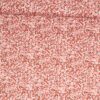 Småmønstret i rødbrune/rosa farver - Bomuld - Info mangler