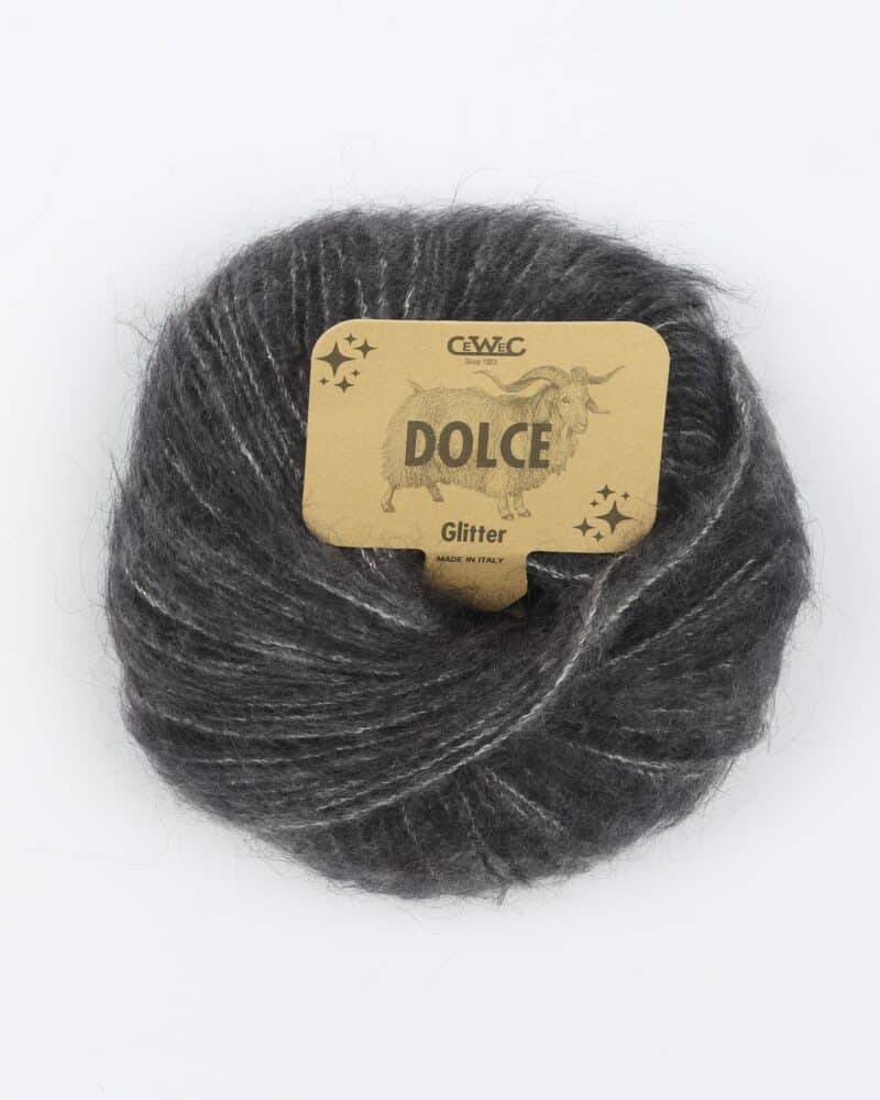 Dolce Mohair Glitter i mange farver - CeWeC