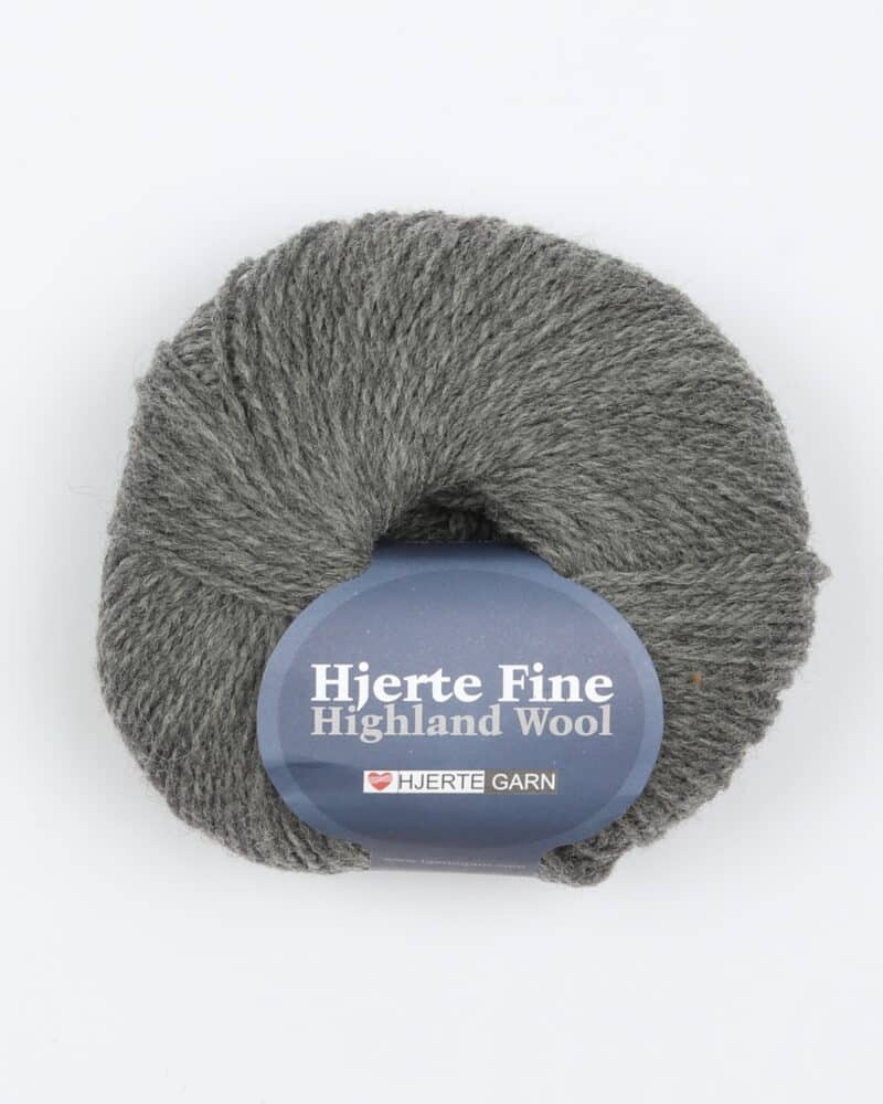 Hjerte Fine, Highland Fine Wool fra Hjertegarn i mange farver - Hjertegarn