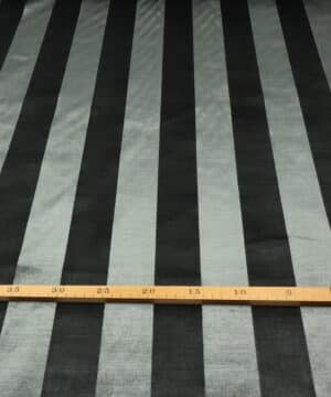 Grå velour, striber - Gardin/møbelstof - Pagunette