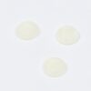 Meleret hvid med 4 huller - 10 mm -