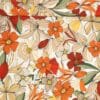 Retroblomster - Crepe viskose - Info mangler