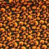 Orange valmuer på sort - Jersey - Info mangler