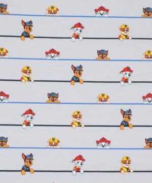 Paw Patrol på lysegrå bund - Jersey - Swafing