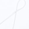 Hvid elastik - 5 mm -
