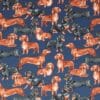 Gravhunde på blå - Patchwork - Timeless Treasures Fabrics of SoHo